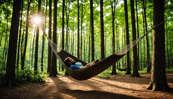 Dormir dans un hamac sans moustiques : la solution idéale